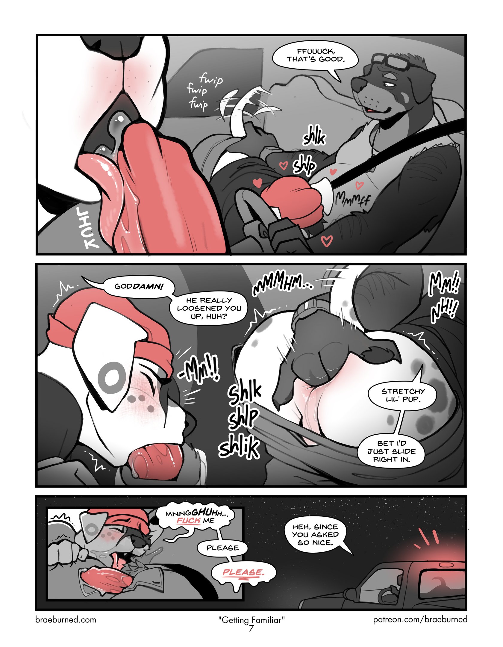 Braeburned furry porn comic