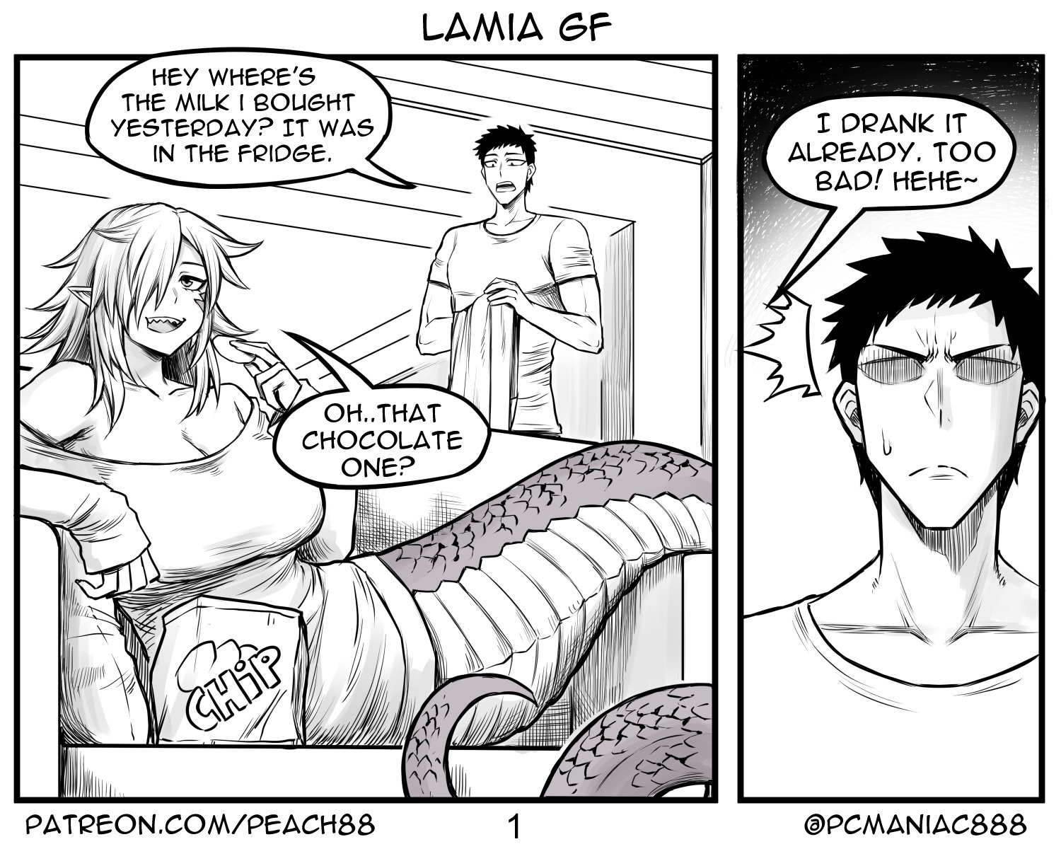 Lamia porno comics
