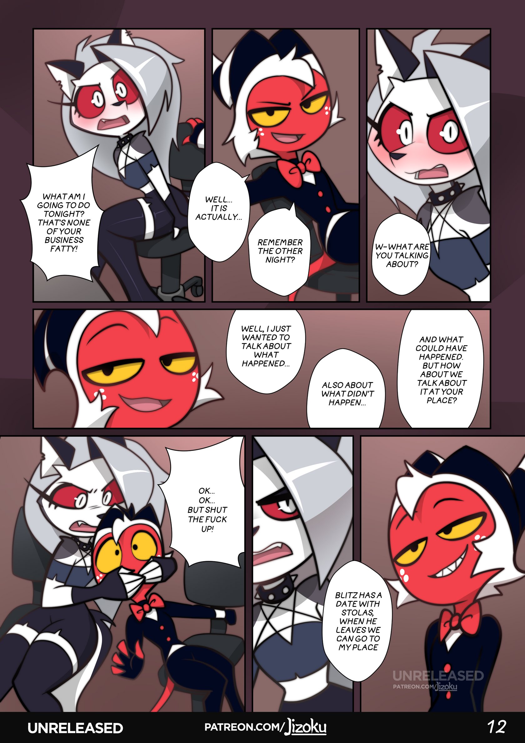 A night with loona hell of a boss comic