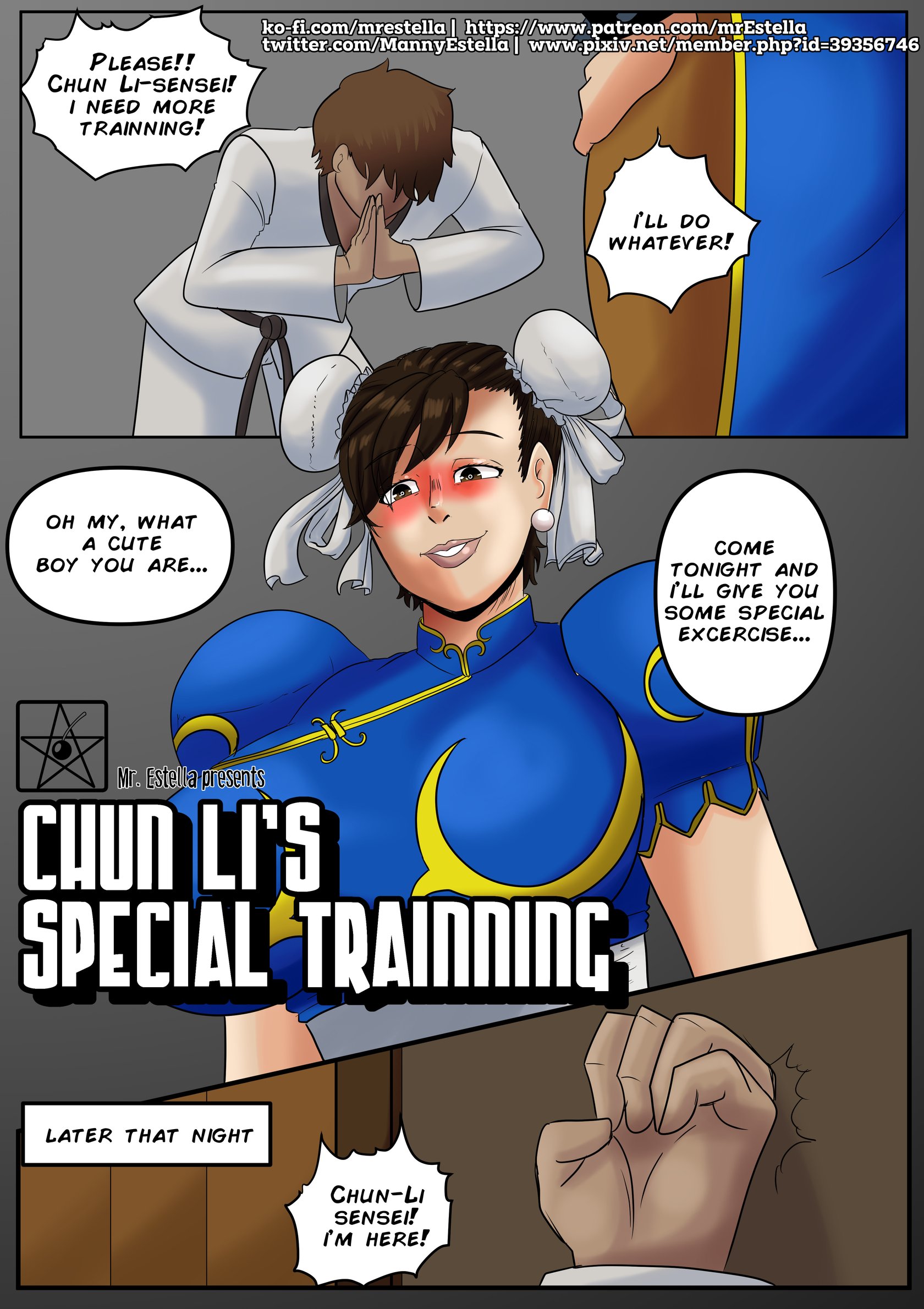 1680px x 2380px - Chun-Li's Special Training (Street Fighter) comic porn - HD Porn Comics