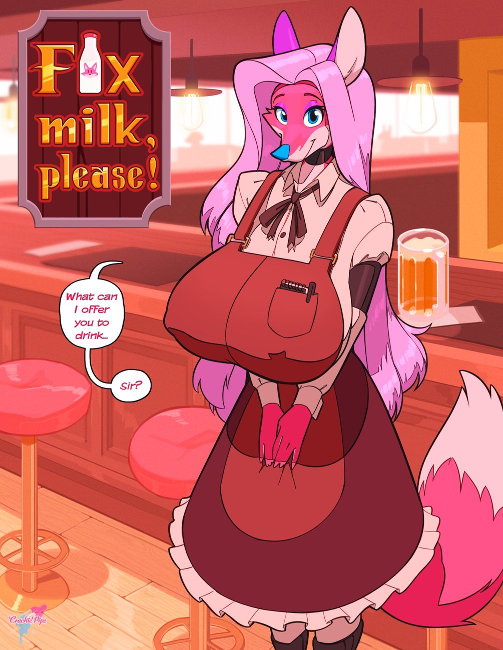 Huge Lactating Breast Furry - Fox milk please! comic porn - HD Porn Comics