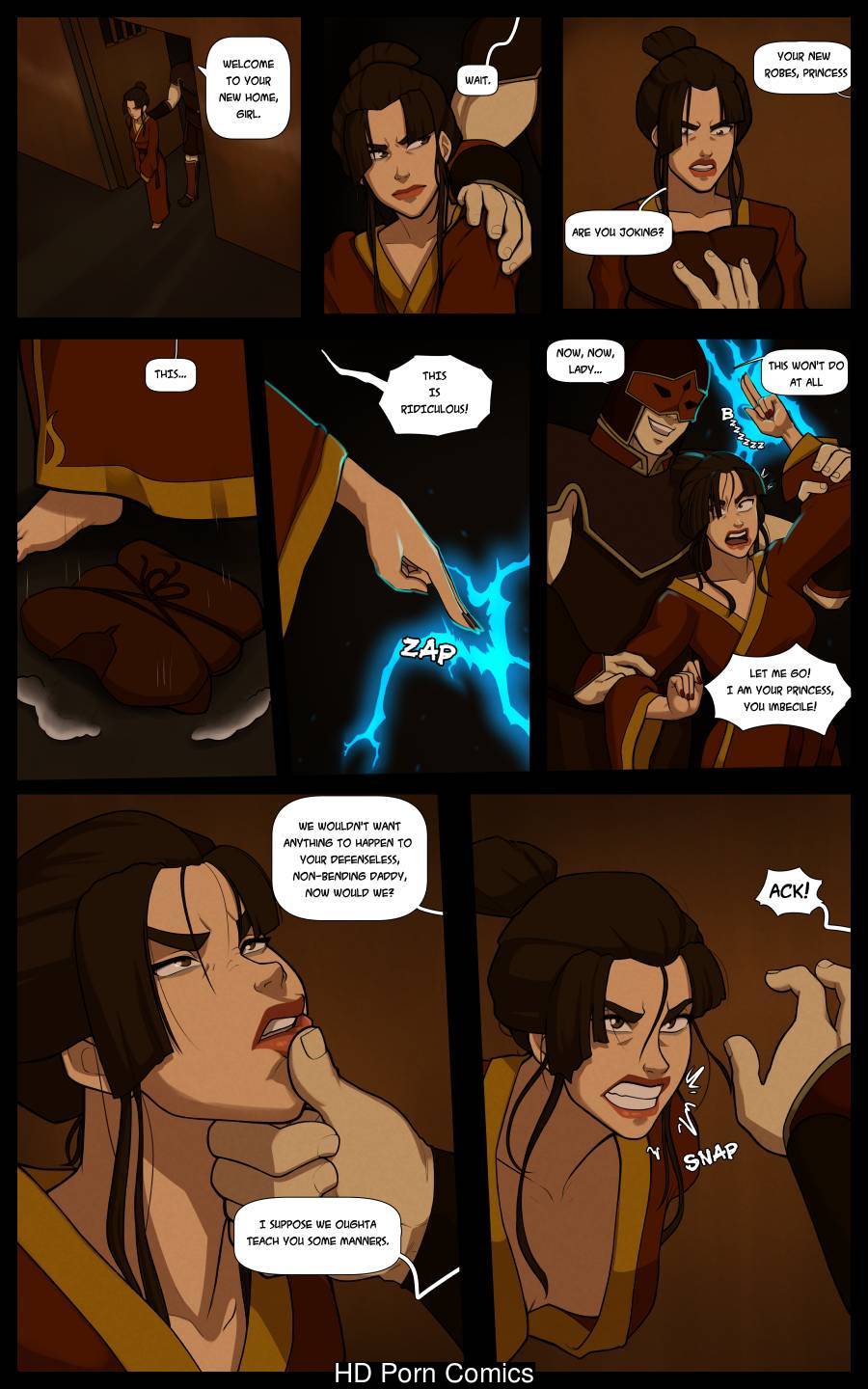 Avatar Lesbian Toons - Azula The Boiling Rock ( Updated ) comic porn - HD Porn Comics