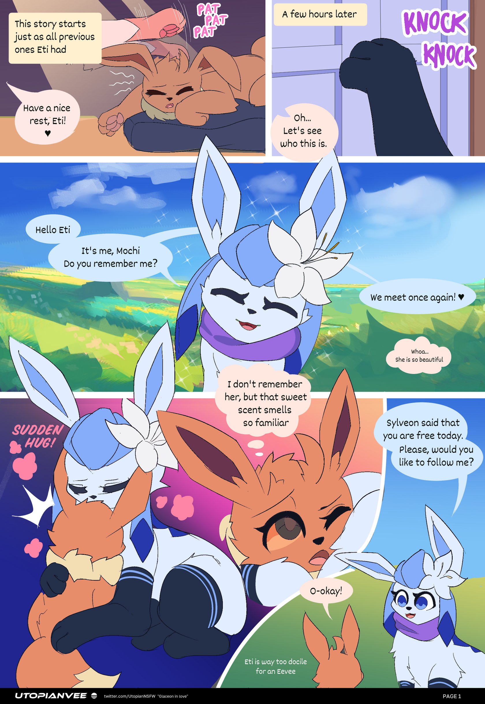 Glaceon in Love(ongoing) comic porn | HD Porn Comics
