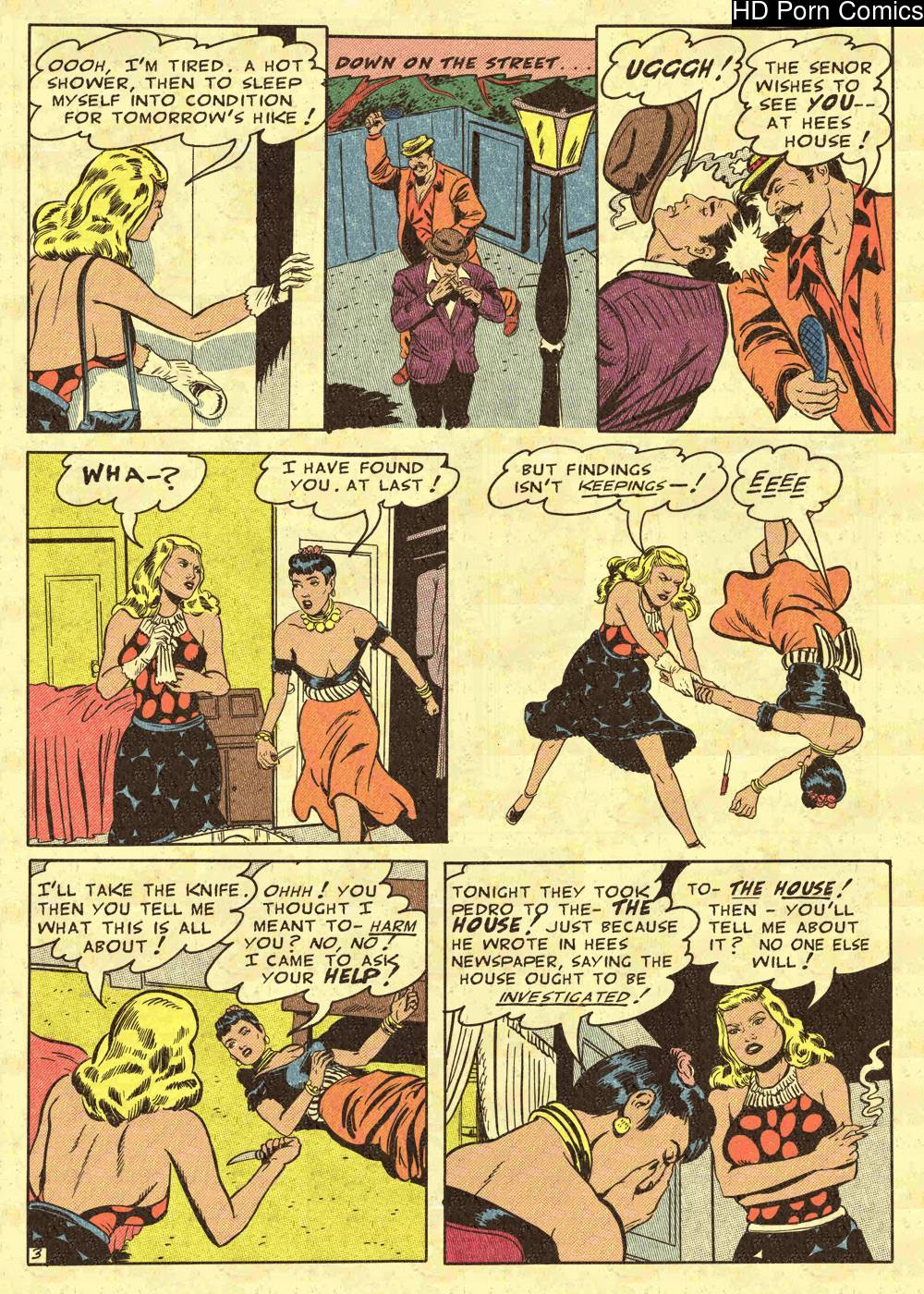 1000px x 1400px - Wertham Files] Undercover Girl comic porn - HD Porn Comics