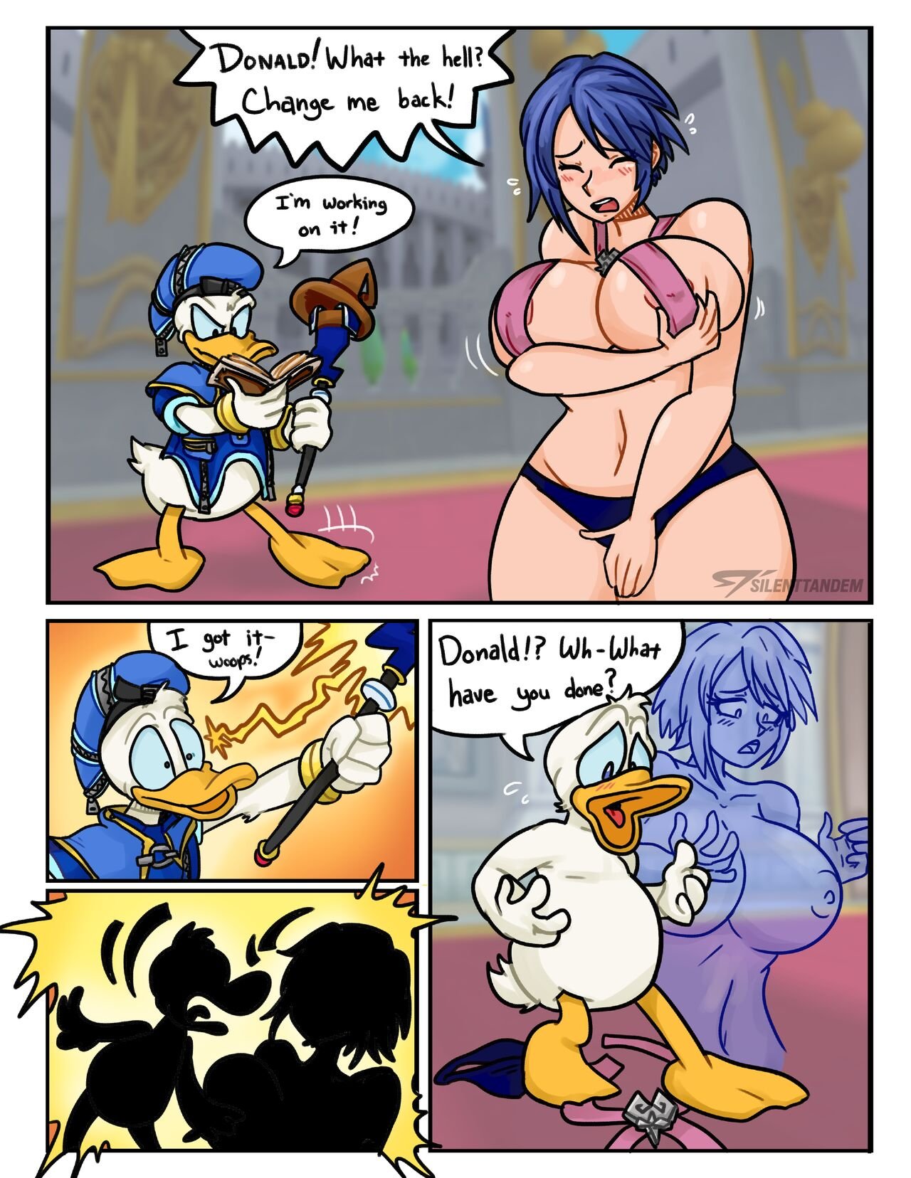 Donald duck porn comic