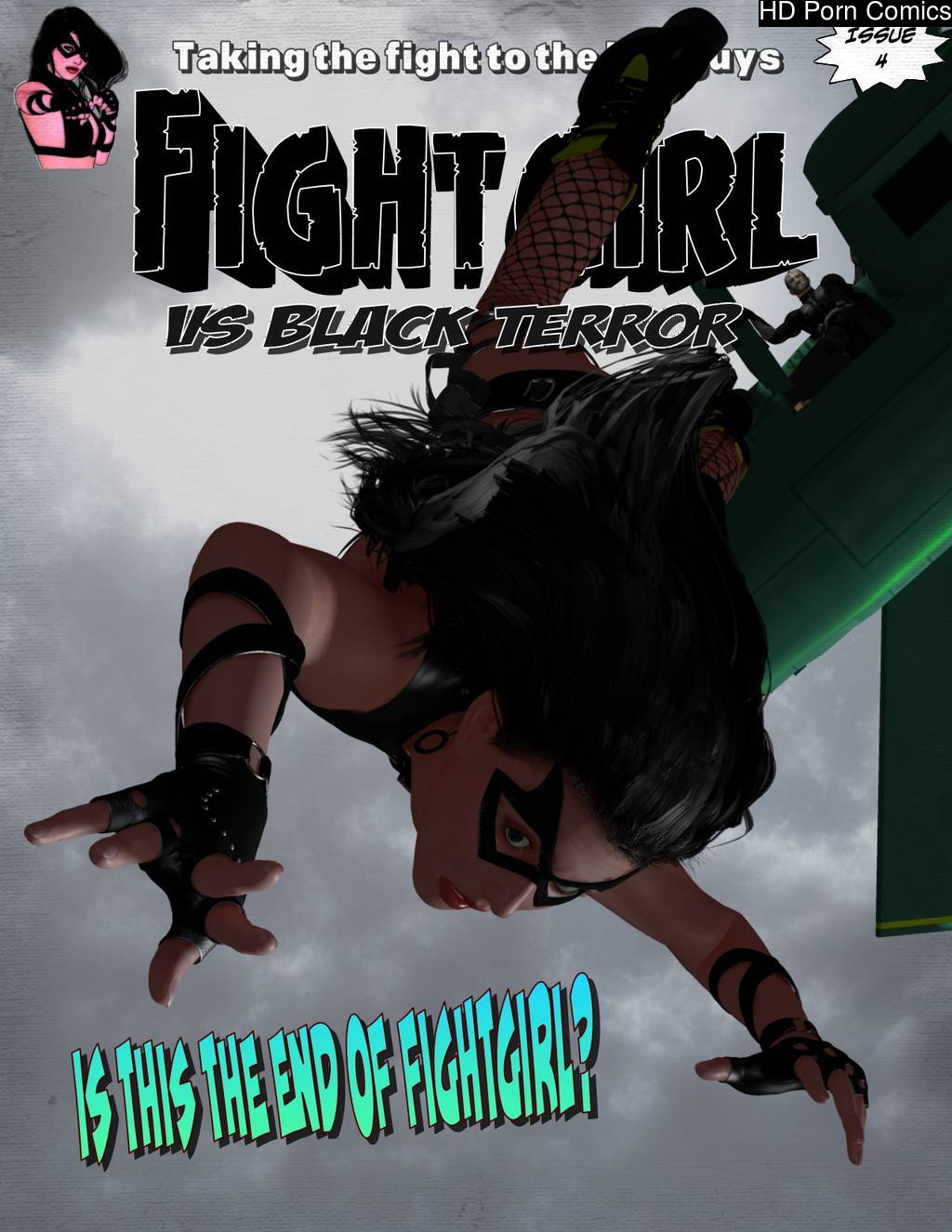 Fightgirl vs the Black Terror Gang comic porn | HD Porn Comics
