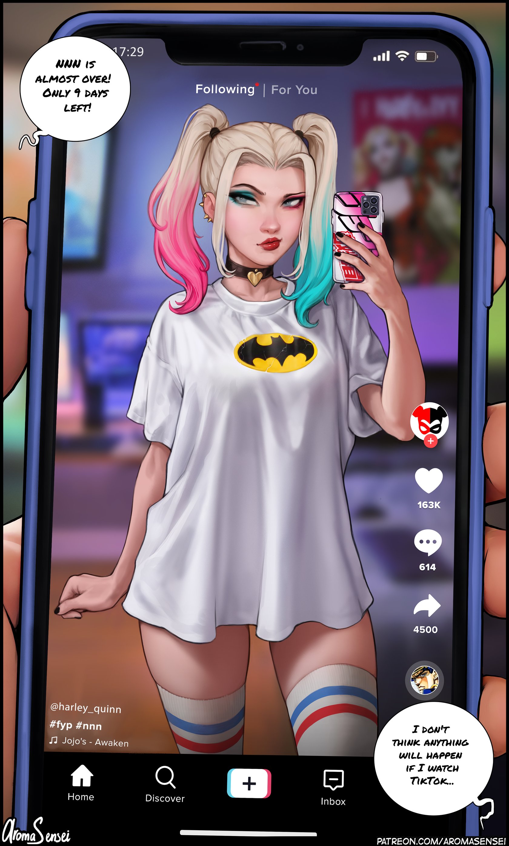 Harley Quinn - Harley Quinn TikTok (Futa Edition) comic porn - HD Porn Comics