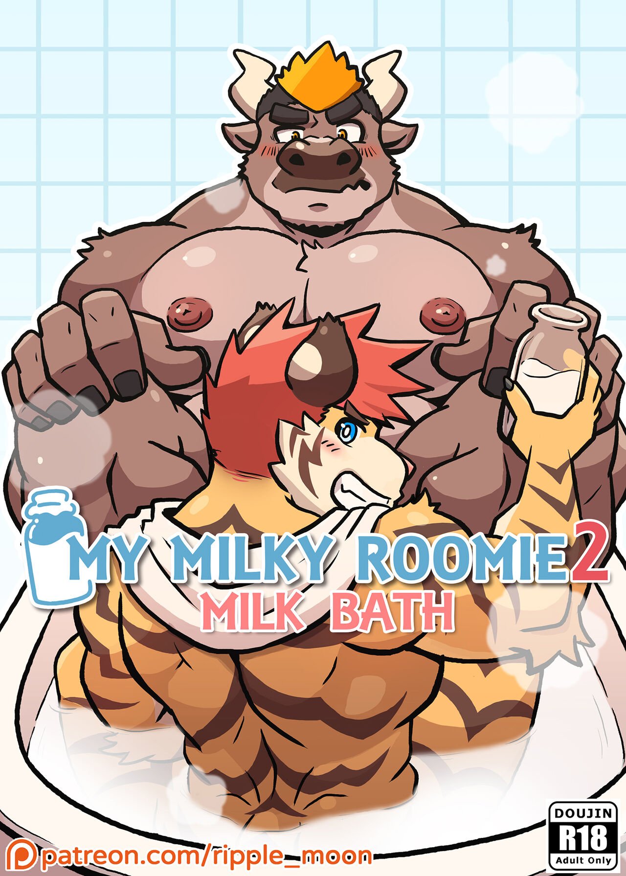 My Milky Roomie 2 Milk Bath (ongoing) comic porn pic