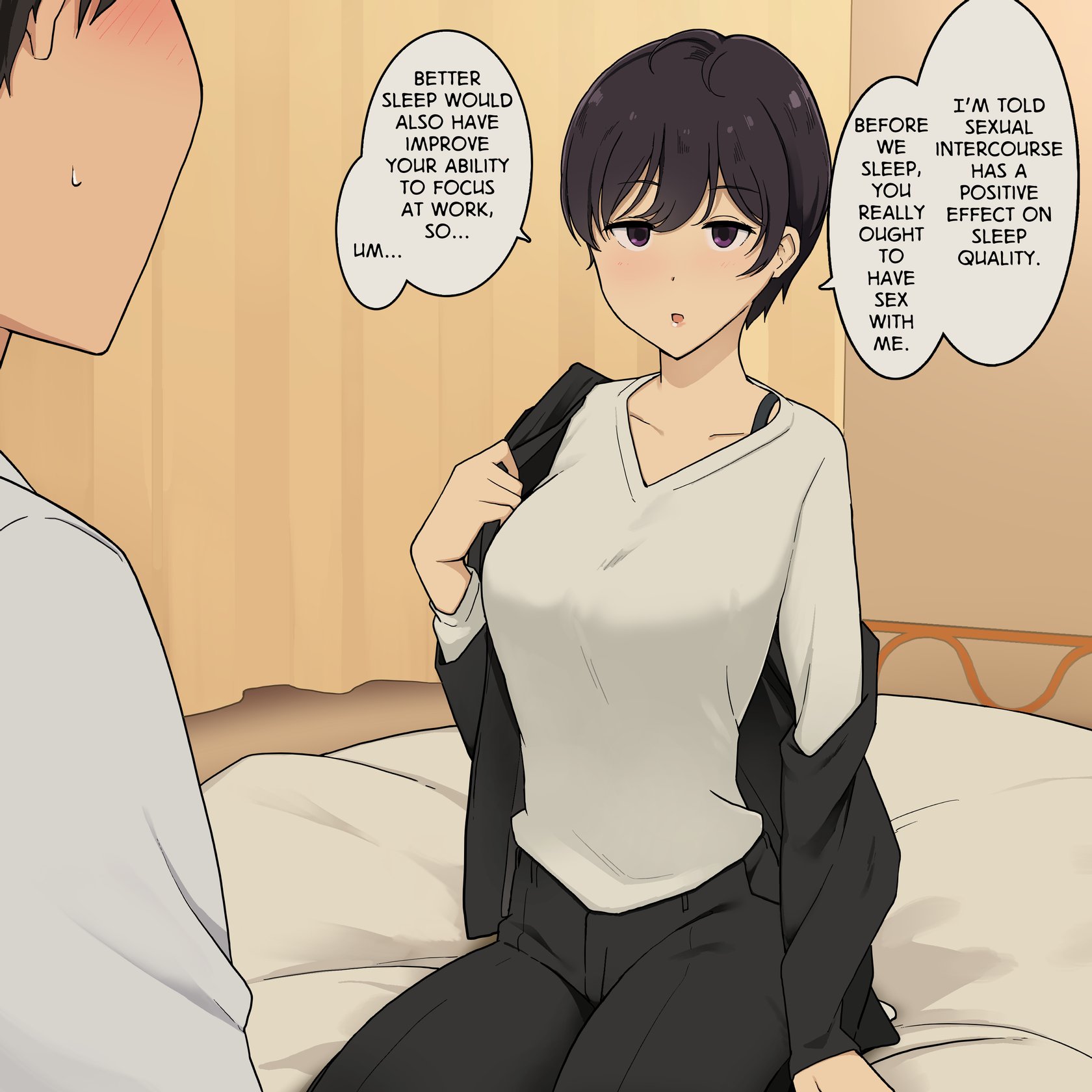 Junior Cartoon Porn - Rikutsuppoi Kouhai-chan to Rikutsunuki de Majiwaru made no Hanashi | Having  Sex with My Hyperrational Junior Until She Loses All Rationality comic porn  | HD Porn Comics