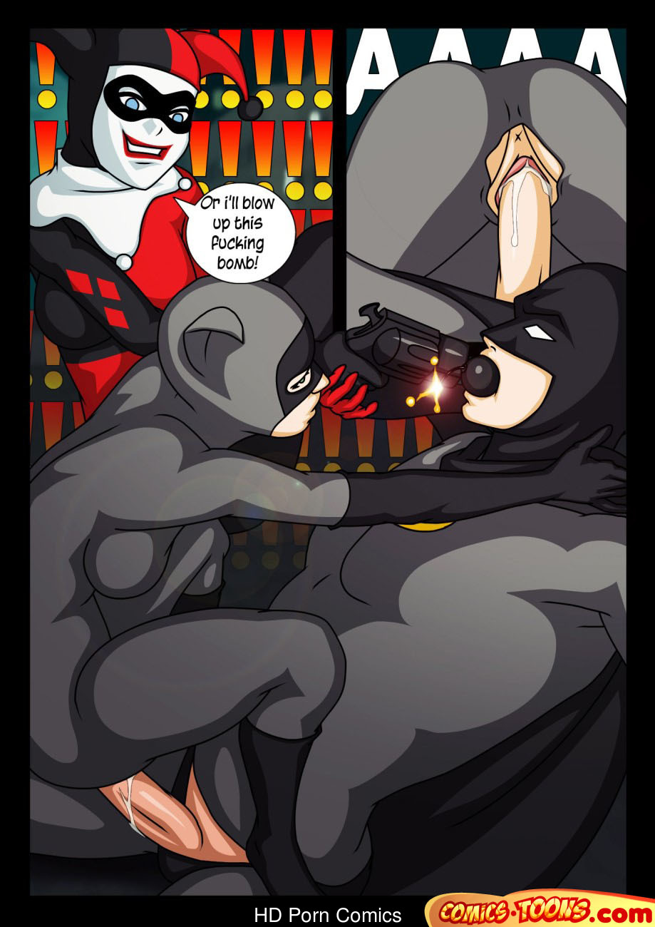Batman And Catwoman Porn Comic Blowjob - Batman, Catwoman & Harley Quinn comic porn - HD Porn Comics