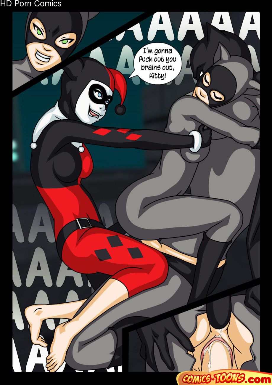 Catwoman And Batman Gender Swap Porn - Batman, Catwoman & Harley Quinn comic porn - HD Porn Comics