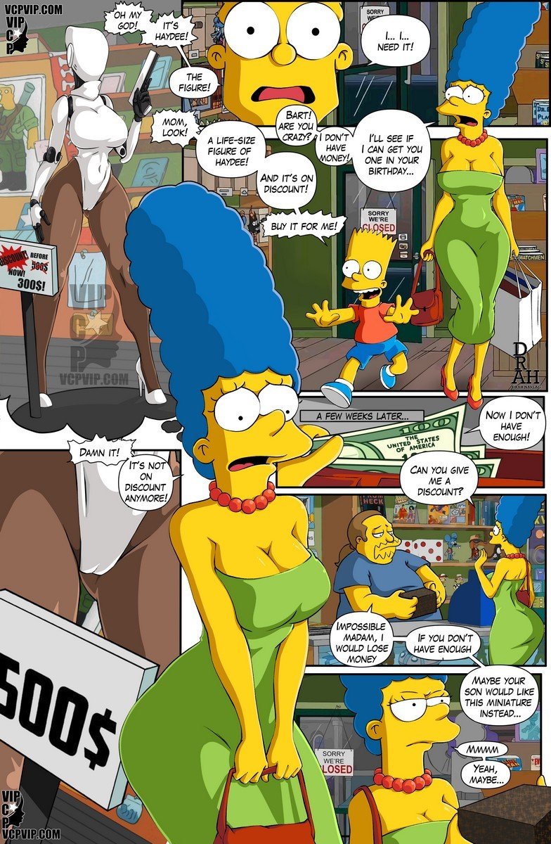 Simpsonsporn comic