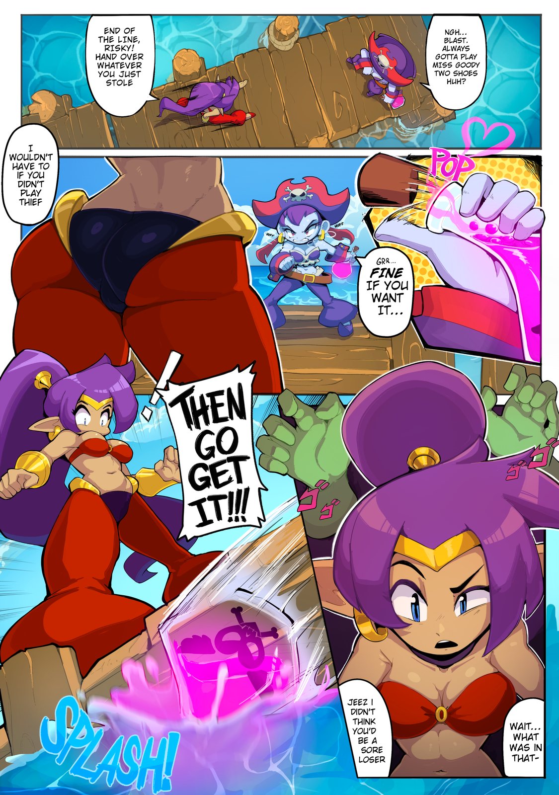 Shantae porn comics