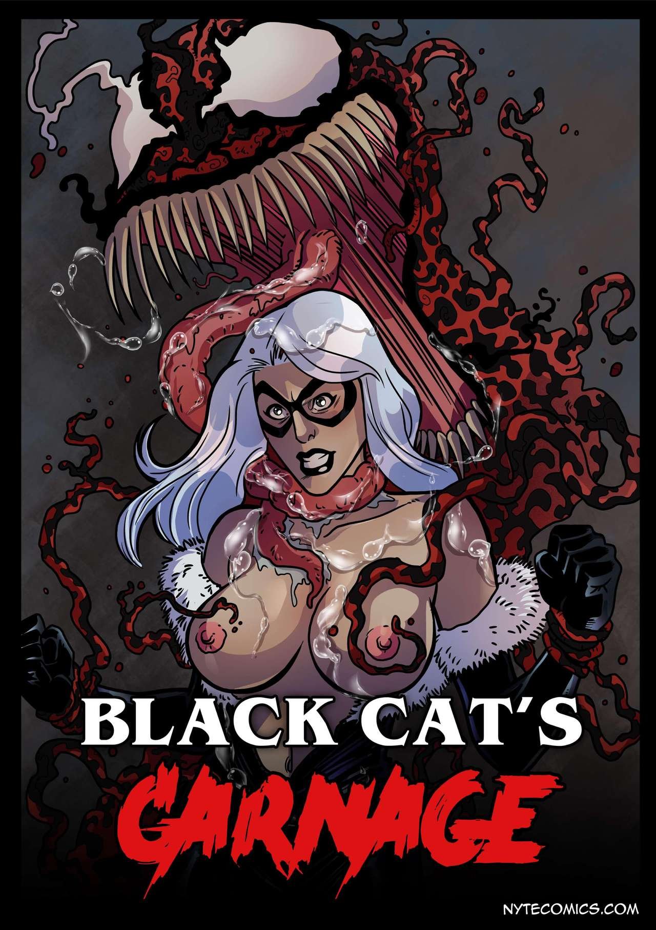 Black Cat Shemale - Black Cat's Carnage comic porn - HD Porn Comics
